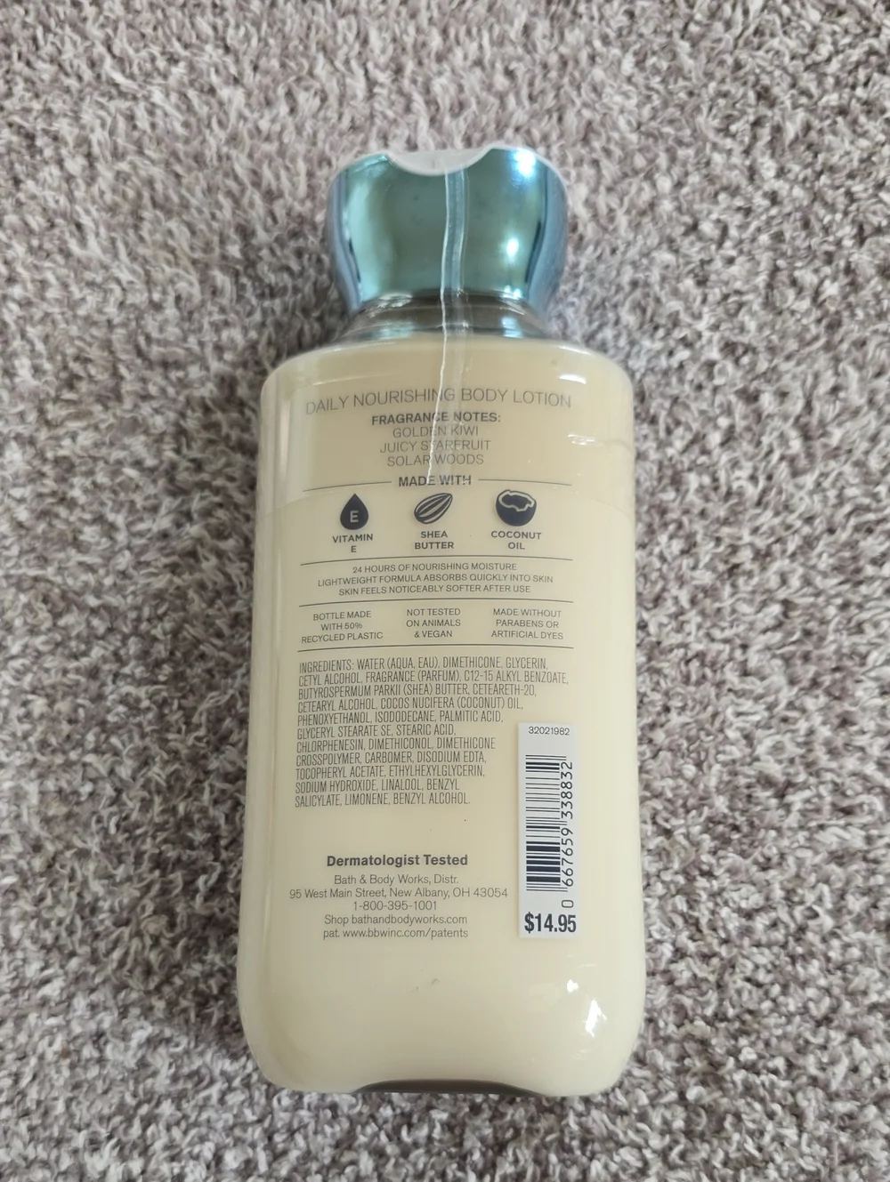 Bath & Body Works Thailand Sweet Kiwi & Starfruit Body Lotion